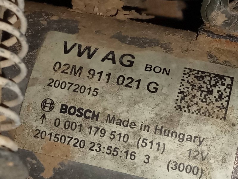 Recambio de motor arranque para skoda fabia active referencia OEM IAM 02M911021G 1179510 