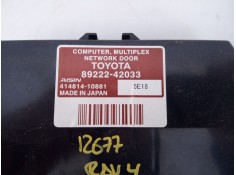Recambio de modulo electronico para toyota rav 4 advance referencia OEM IAM    2
