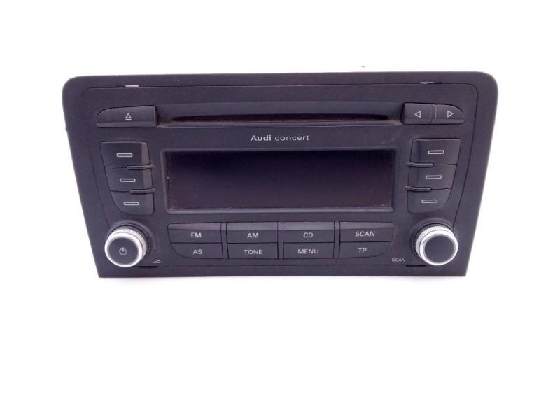 Recambio de sistema audio / radio cd para audi a3 sportback (8p) 1.6 tdi ambiente referencia OEM IAM 8P0035186S  E2-A1-10-7