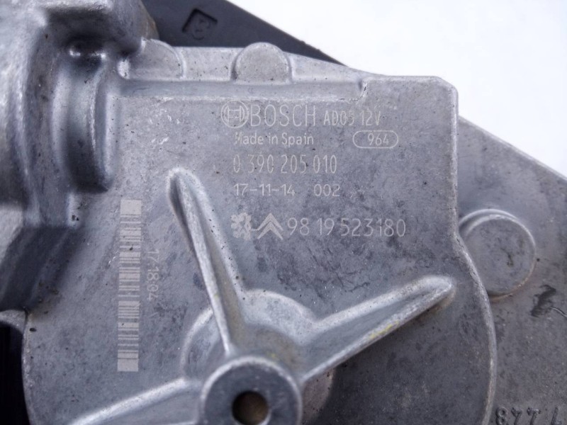 Recambio de motor limpia trasero para peugeot 308 active referencia OEM IAM 9819523180  E1-A4-39-1