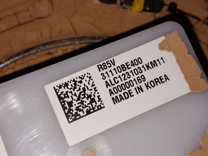 Recambio de aforador para hyundai kona 2 1.0 tgdi referencia OEM IAM 33040BE300 31110BE400 