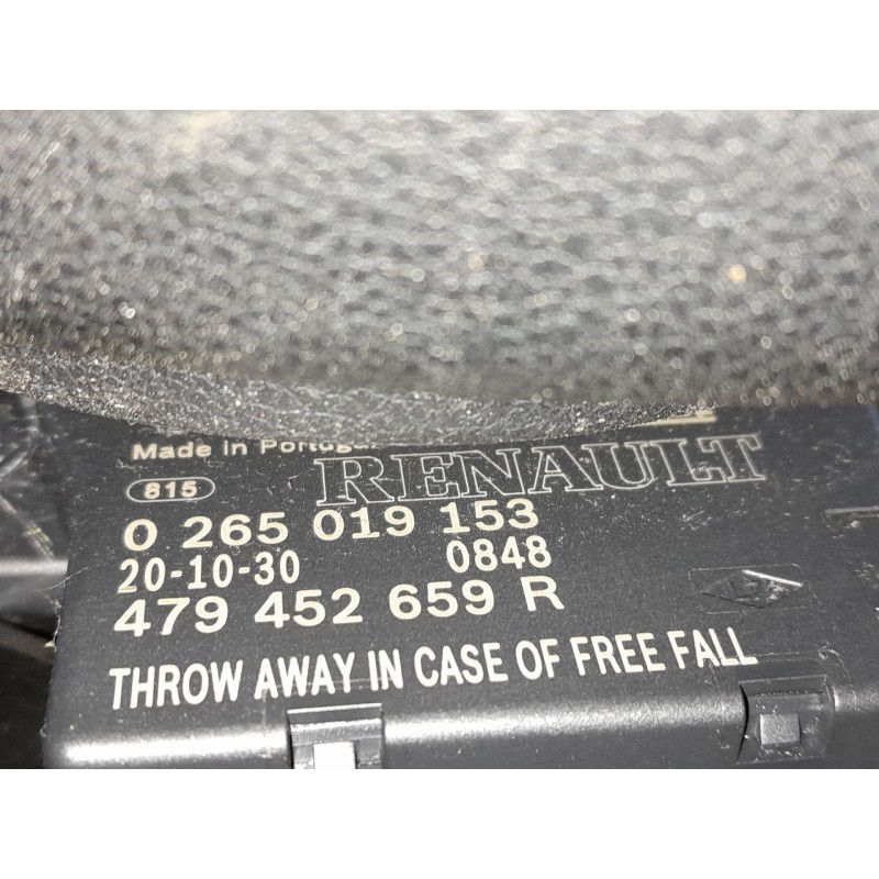 Recambio de anillo airbag para dacia sandero stepway referencia OEM IAM 479452659R 0265019153 