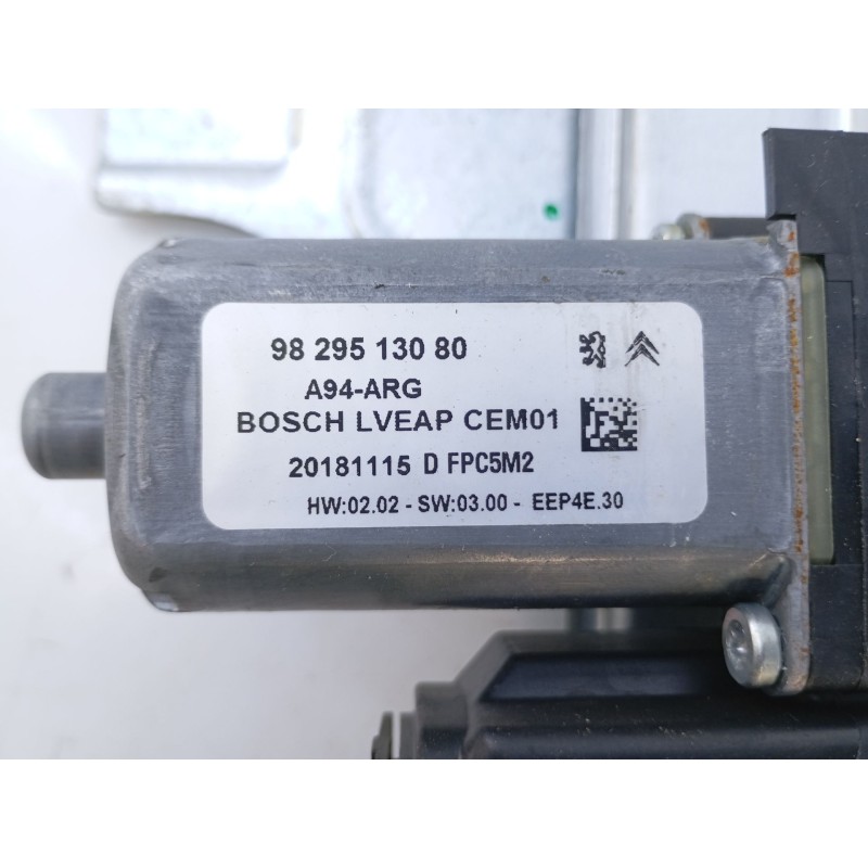 Recambio de elevalunas trasero izquierdo para peugeot 2008 (--.2013) access referencia OEM IAM 9829513080  