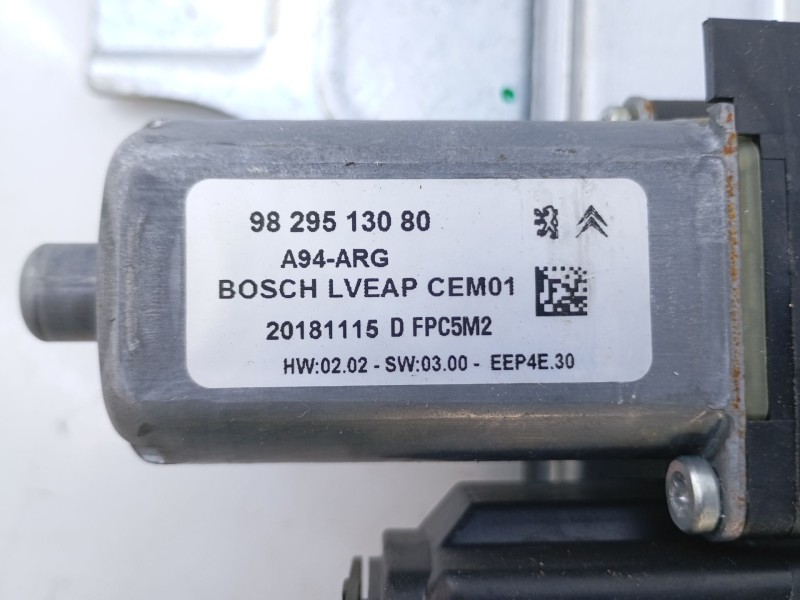 Recambio de elevalunas trasero izquierdo para peugeot 2008 (--.2013) access referencia OEM IAM 9829513080  