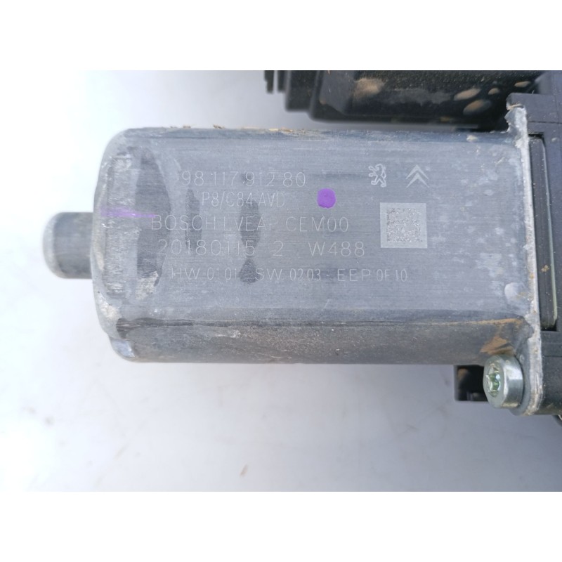 Recambio de elevalunas delantero derecho para peugeot 3008 gt line referencia OEM IAM   