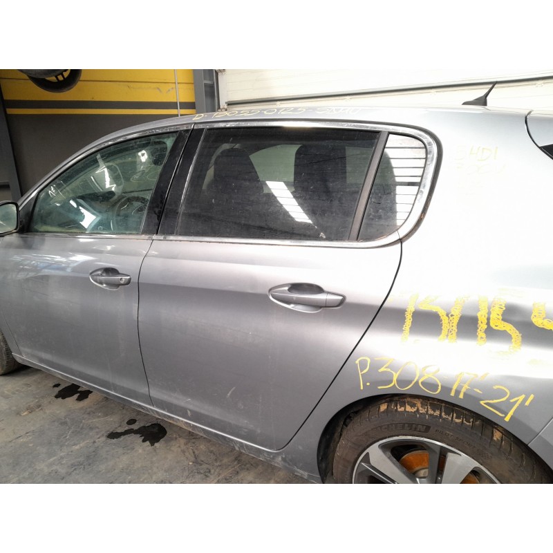 Recambio de puerta trasera izquierda para peugeot 308 active bluehdi 130 referencia OEM IAM   