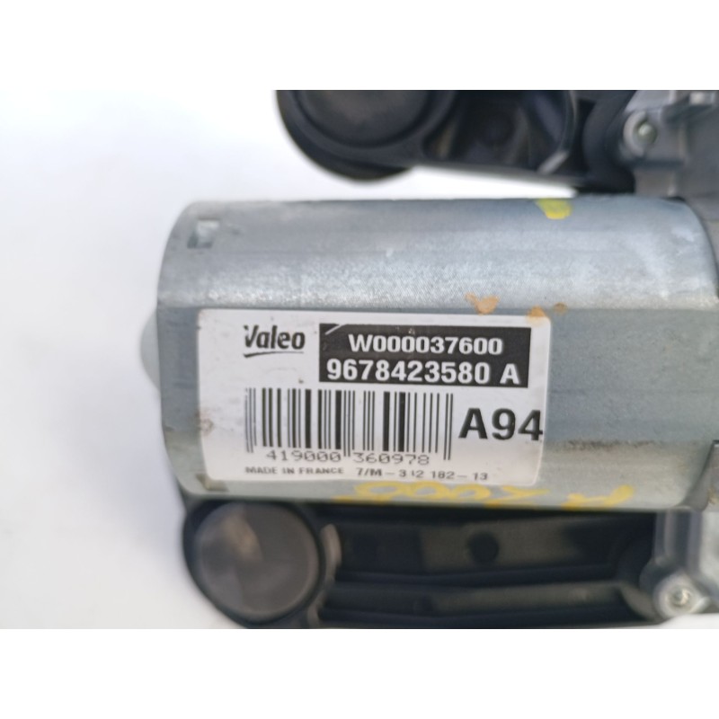 Recambio de motor limpia trasero para peugeot 2008 (--.2013) allure referencia OEM IAM 9678423580  