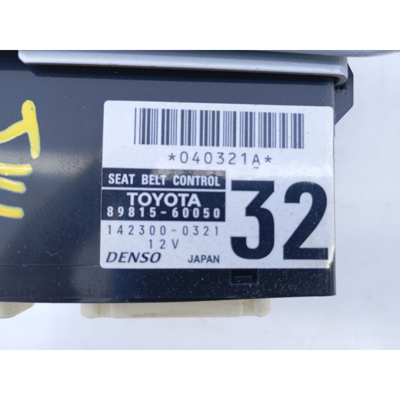 Recambio de modulo electronico para toyota land cruiser 200 (j14) vxl referencia OEM IAM 8981560050 1423000321 