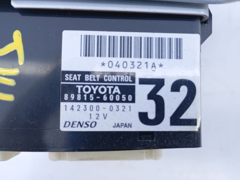 Recambio de modulo electronico para toyota land cruiser 200 (j14) vxl referencia OEM IAM 8981560050 1423000321 