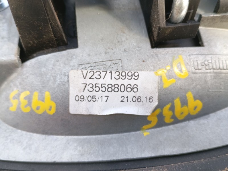 Recambio de maneta exterior delantera izquierda para citroen jumper pritsche 33 l1 bluehdi 130 referencia OEM IAM 735588066  