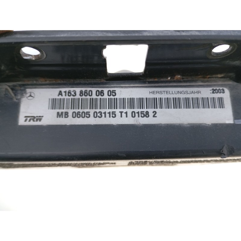 Recambio de airbag delantero derecho para mercedes clase m (w163) 400 cdi (163.128) referencia OEM IAM A1638600605  