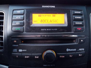 SISTEMA AUDIO / RADIO CD SSANGYONG KORANDO 2.0 TD (175 CV)