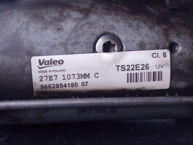 Recambio de motor arranque para opel crossland x excellence referencia OEM IAM   