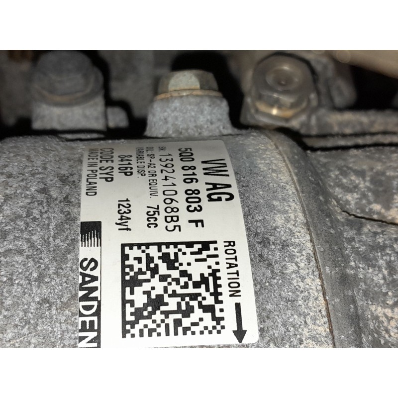 Recambio de compresor aire acondicionado para seat leon style 1200 tsi referencia OEM IAM   