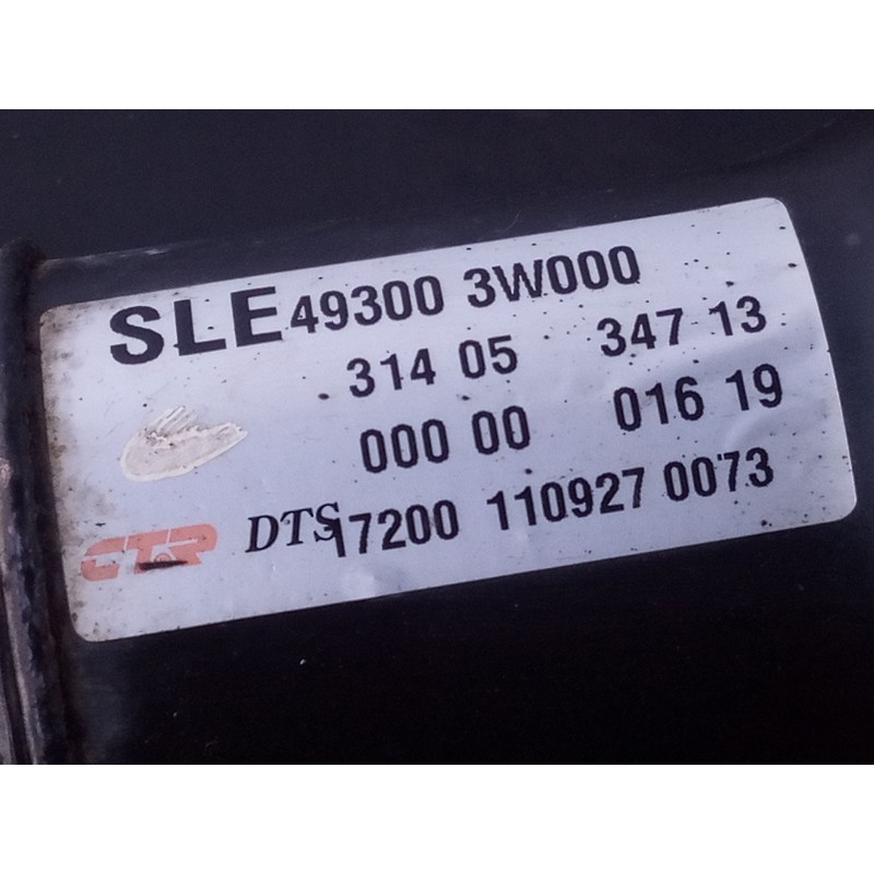 Recambio de transmision central para kia sportage drive 4x4 referencia OEM IAM 493003W000  