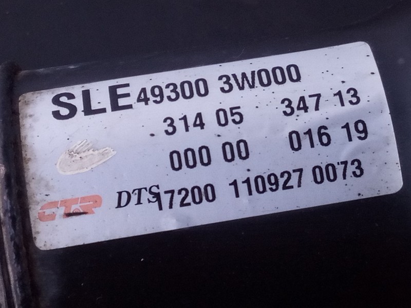 Recambio de transmision central para kia sportage drive 4x4 referencia OEM IAM 493003W000  