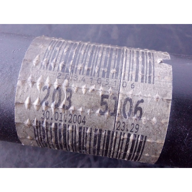 Recambio de transmision central para mercedes clase clk (w209) coupe 270 cdi (209.316) referencia OEM IAM 2034105106  