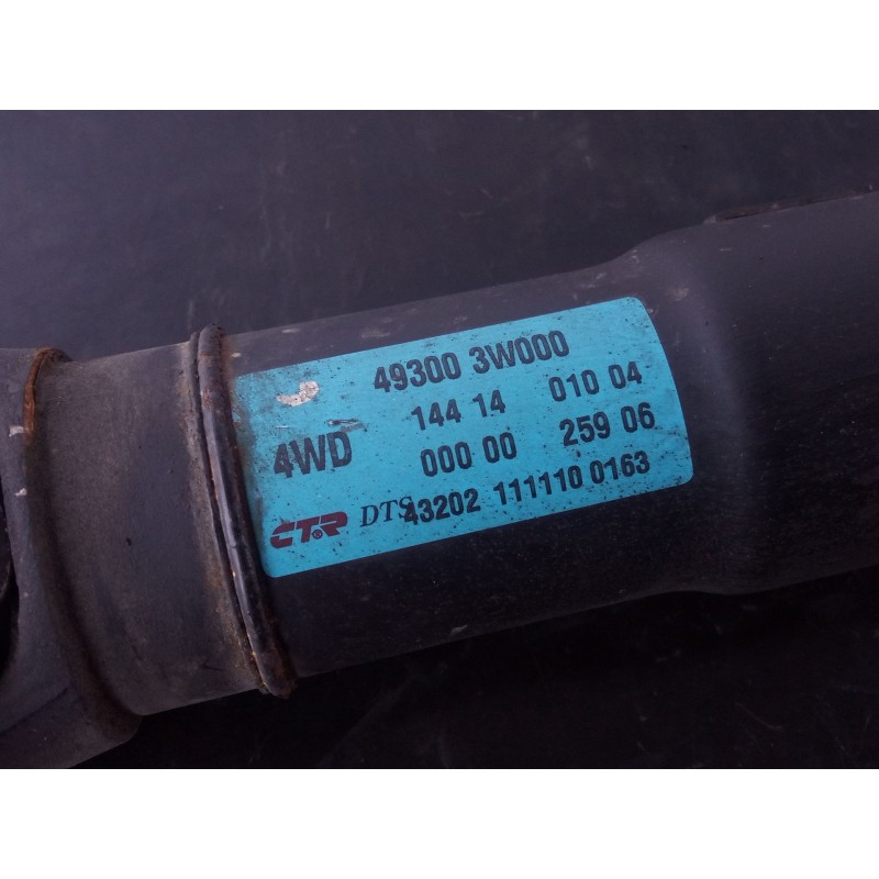 Recambio de transmision central para hyundai ix35 style awd referencia OEM IAM 493003W000  