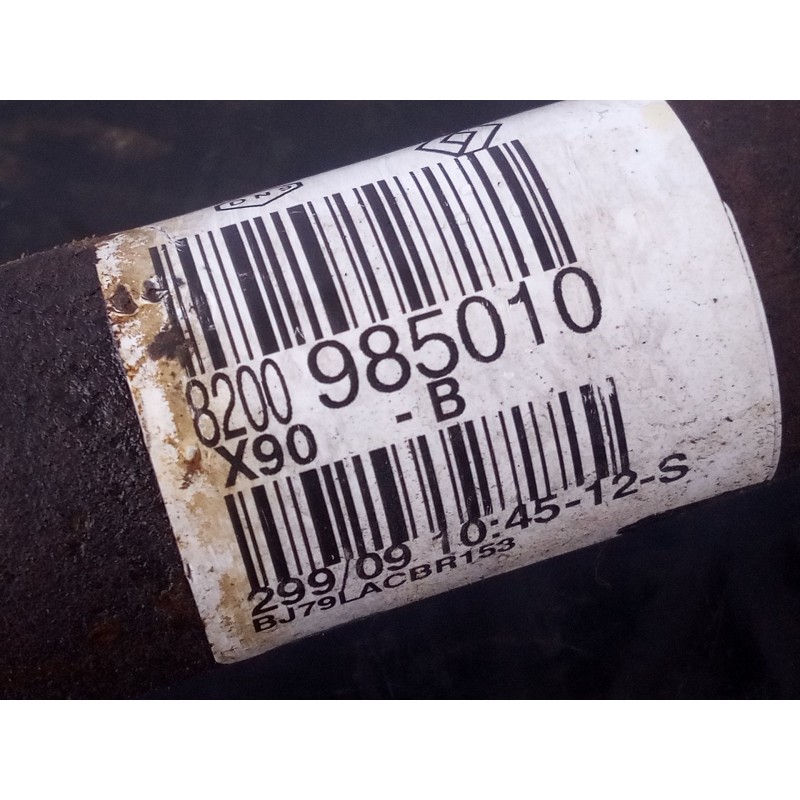 Recambio de transmision delantera izquierda para dacia sandero laureate referencia OEM IAM 8200985010  