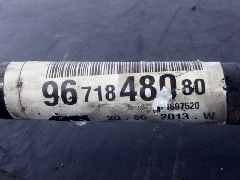 Recambio de transmision trasera derecha para peugeot 508 allure hybrid4 referencia OEM IAM 9671848080  