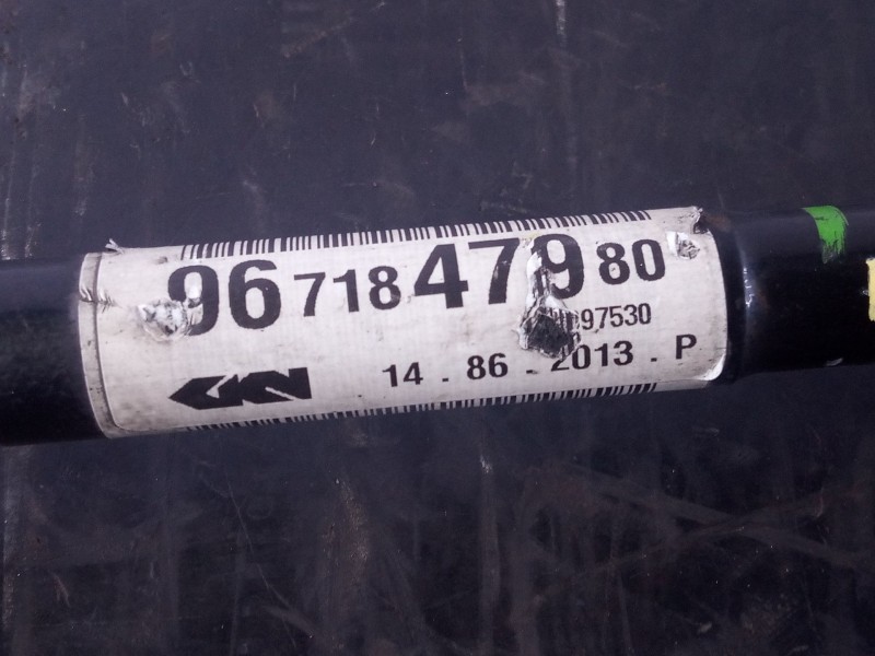 Recambio de transmision trasera izquierda para peugeot 508 allure hybrid4 referencia OEM IAM 9671847980  