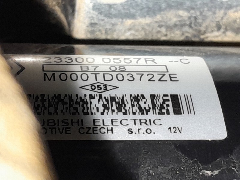 Recambio de motor arranque para renault megane iv berlina 5p 1.2 tce energy referencia OEM IAM 233000557R  