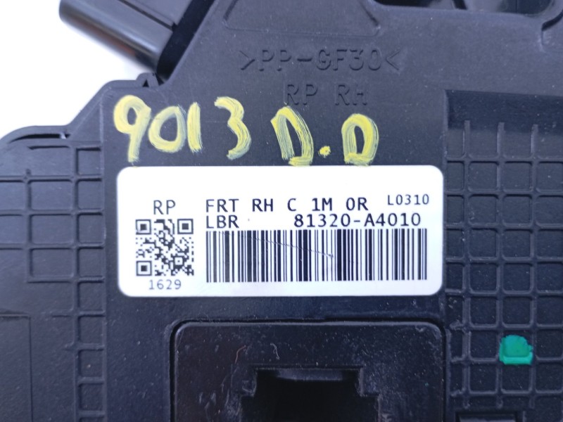 Recambio de cerradura puerta delantera derecha para kia carens ( ) drive referencia OEM IAM   