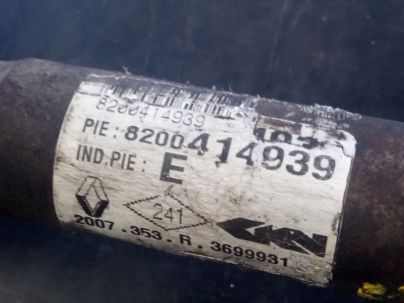 Recambio de transmision delantera izquierda para renault master ii phase 2 caja cerrada l2h1 referencia OEM IAM   