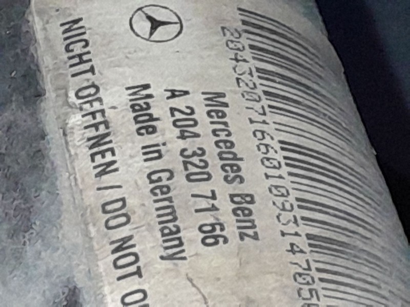 Recambio de amortiguador delantero izquierdo para mercedes clase c (w204) berlina c 200 cdi (204.007) referencia OEM IAM A204320