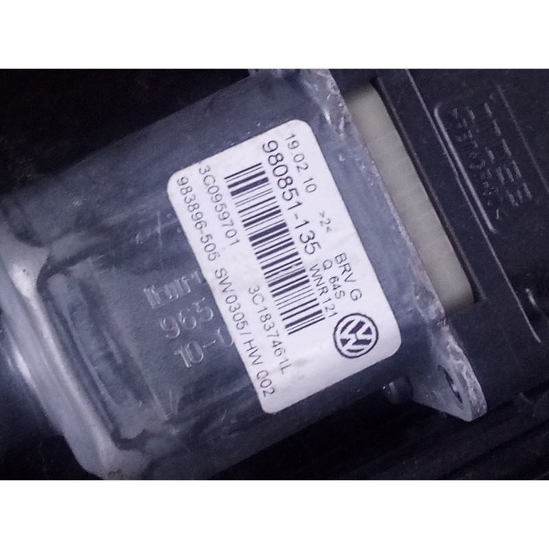 Recambio de elevalunas delantero izquierdo para volkswagen passat berlina (3c2) 2.0 tdi referencia OEM IAM   