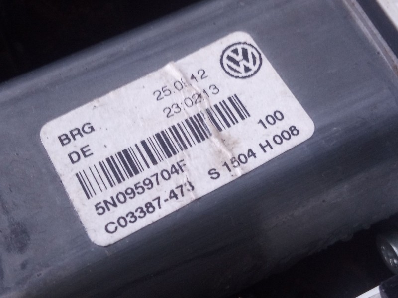 Recambio de elevalunas trasero derecho para volkswagen tiguan trendline plus referencia OEM IAM   