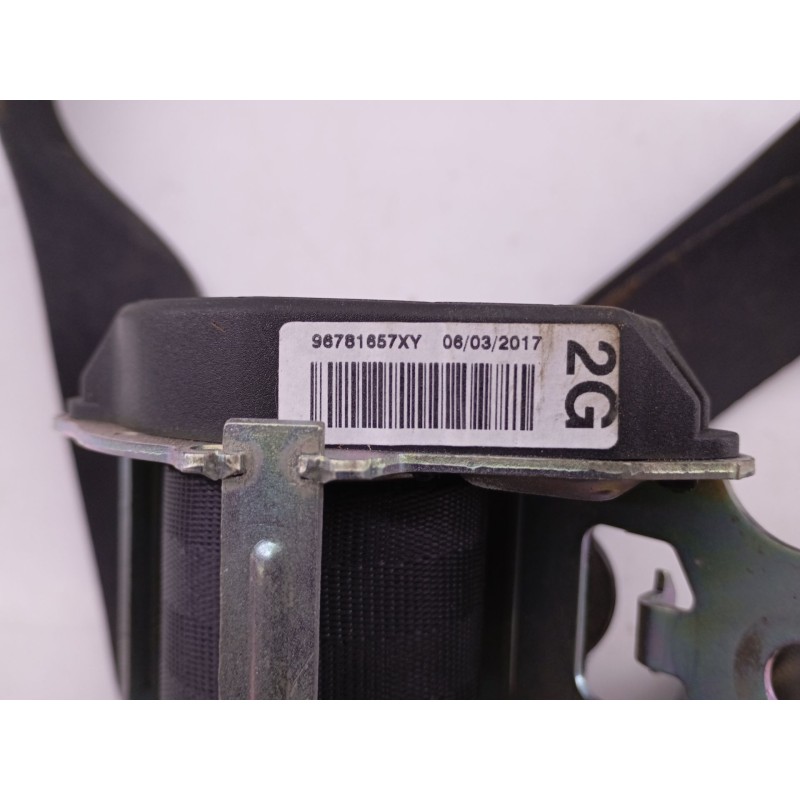 Recambio de cinturon seguridad trasero izquierdo para peugeot 2008 (--.2013) allure referencia OEM IAM 98781657XY  