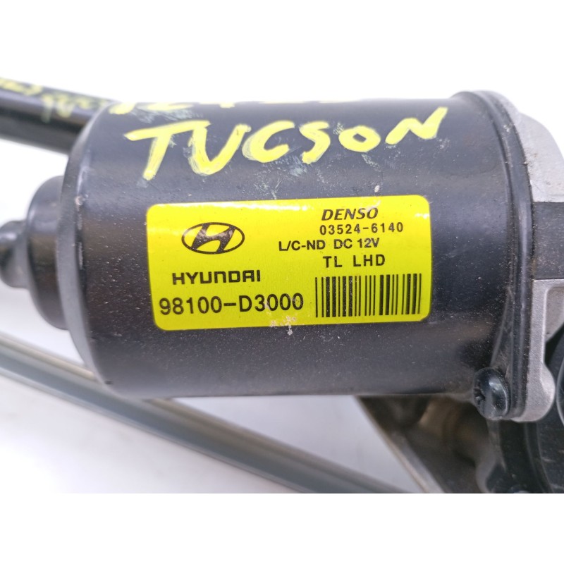 Recambio de motor limpia delantero para hyundai tucson style 2wd referencia OEM IAM 98100D3000  