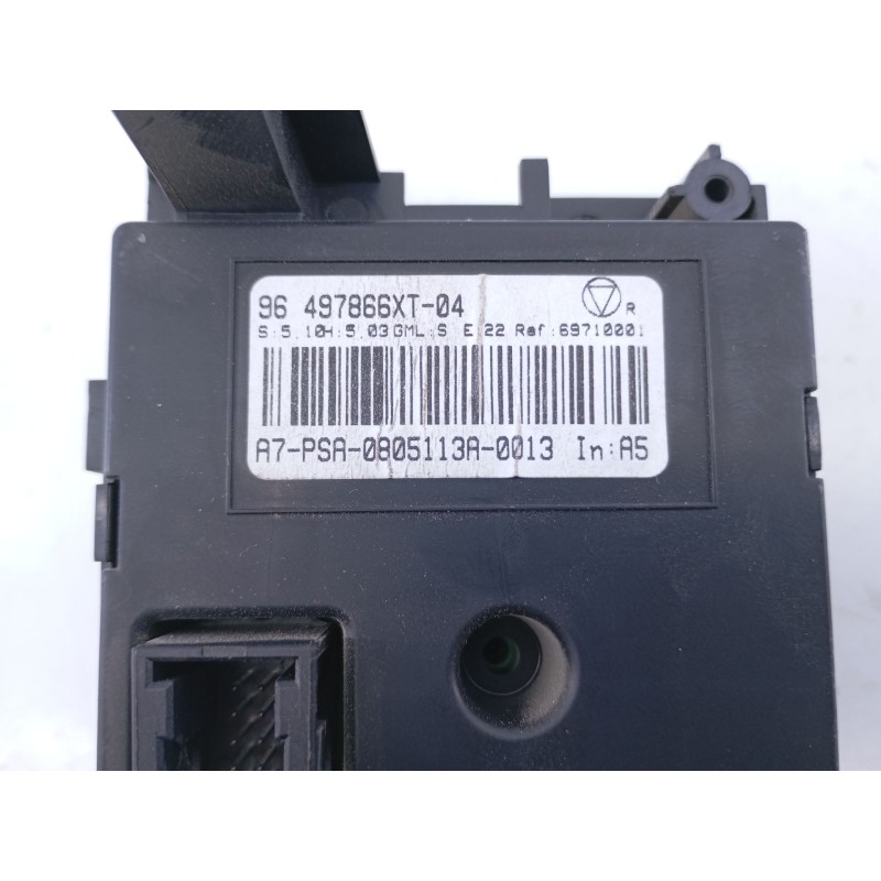 Recambio de mando climatizador para peugeot 207 sport referencia OEM IAM 96497866XT04  