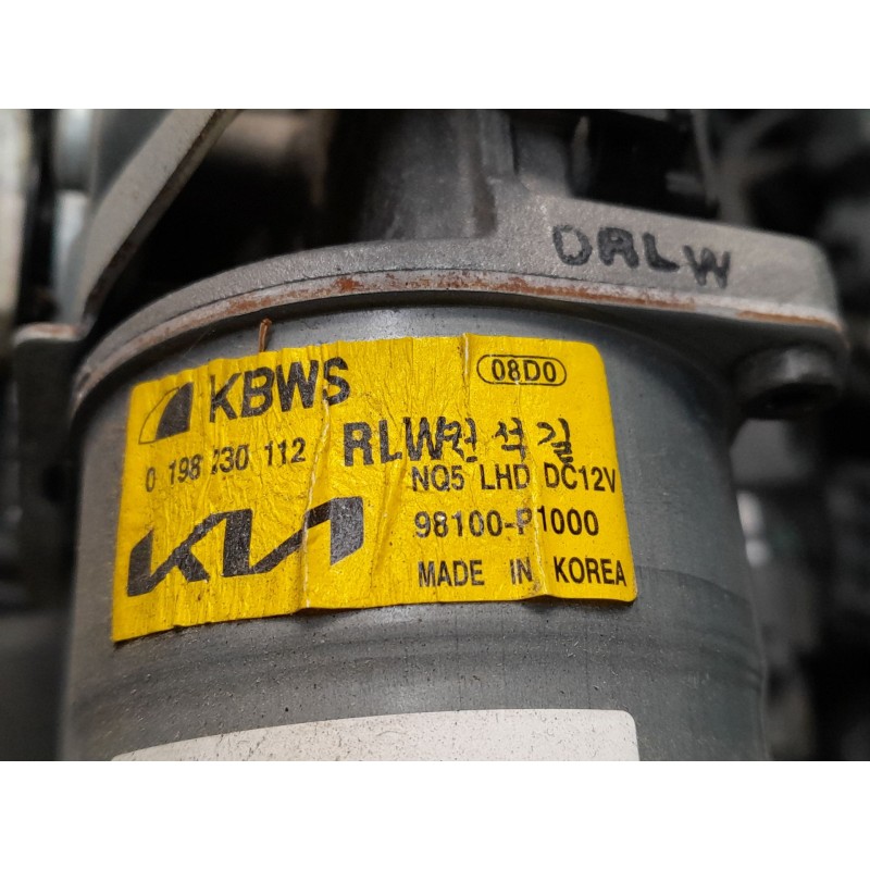 Recambio de motor limpia delantero para kia sportage 1.6 crdi mhev mhev m63a18 referencia OEM IAM 98100P1000  