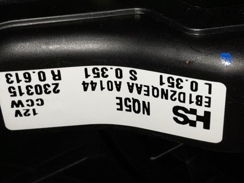 Recambio de ventilador calefaccion para kia sportage 1.6 crdi mhev mhev m63a18 referencia OEM IAM   