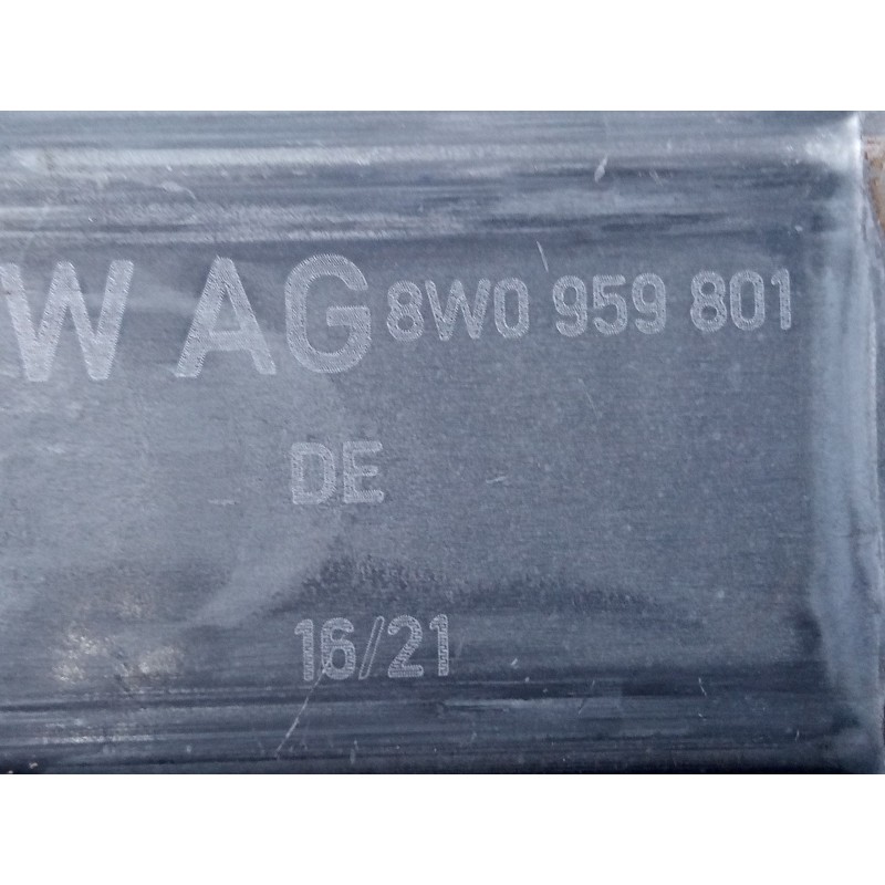 Recambio de elevalunas delantero izquierdo para audi a1 sportback (gba) 30 s-line referencia OEM IAM 8W0959801  