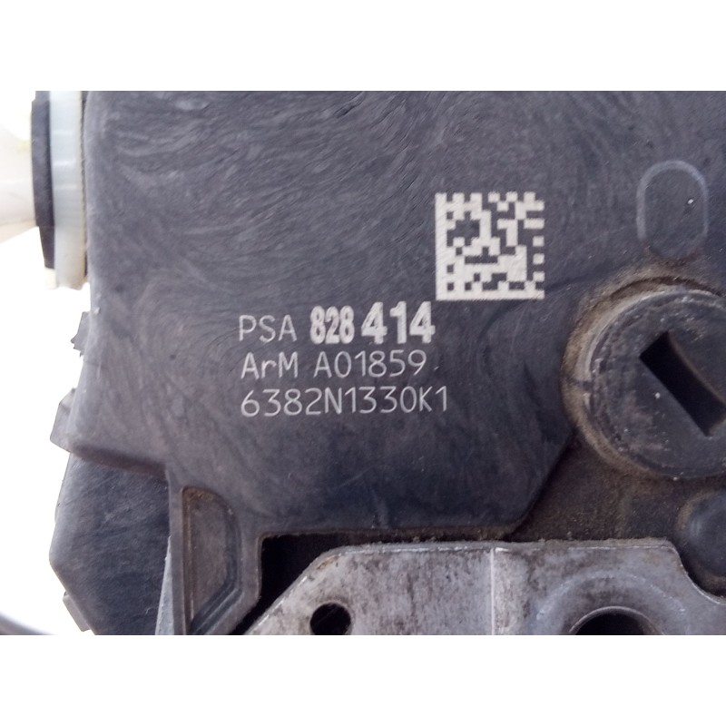 Recambio de cerradura puerta trasera derecha para citroen berlingo cuadro confort referencia OEM IAM   