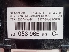 Recambio de cuadro instrumentos para peugeot 2008 (--.2013) allure referencia OEM IAM 9805396580   2