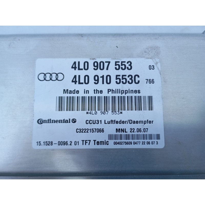 Recambio de centralita motor uce para audi q7 (4l) 4.2 tdi (240kw) referencia OEM IAM 4L0910409 4E1907409B 