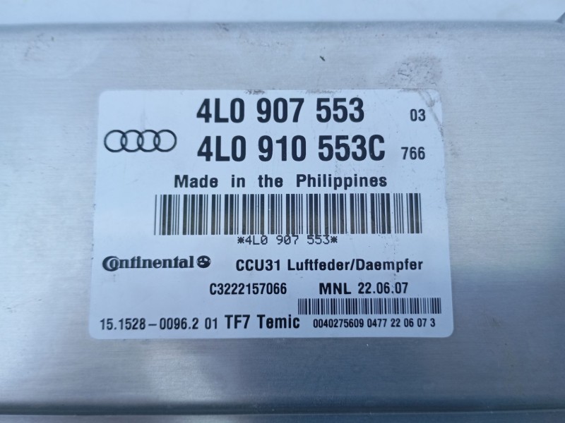 Recambio de centralita motor uce para audi q7 (4l) 4.2 tdi (240kw) referencia OEM IAM 4L0910409 4E1907409B 