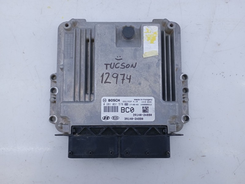 Recambio de centralita motor uce para hyundai tucson essence 2wd referencia OEM IAM 391402ABB0 0281031578 