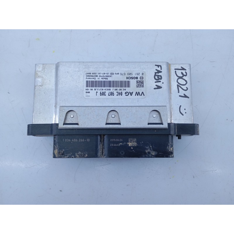 Recambio de centralita motor uce para skoda fabia active referencia OEM IAM 04C907309J 0261S09676 