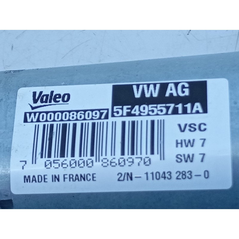 Recambio de motor limpia trasero para skoda fabia combi familiar comfort referencia OEM IAM 5F4955711A  