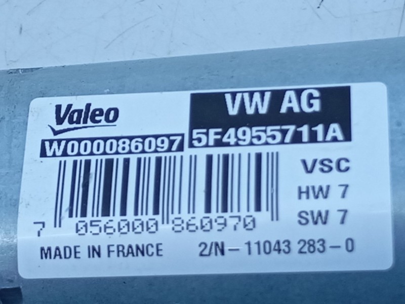 Recambio de motor limpia trasero para skoda fabia combi familiar comfort referencia OEM IAM 5F4955711A  