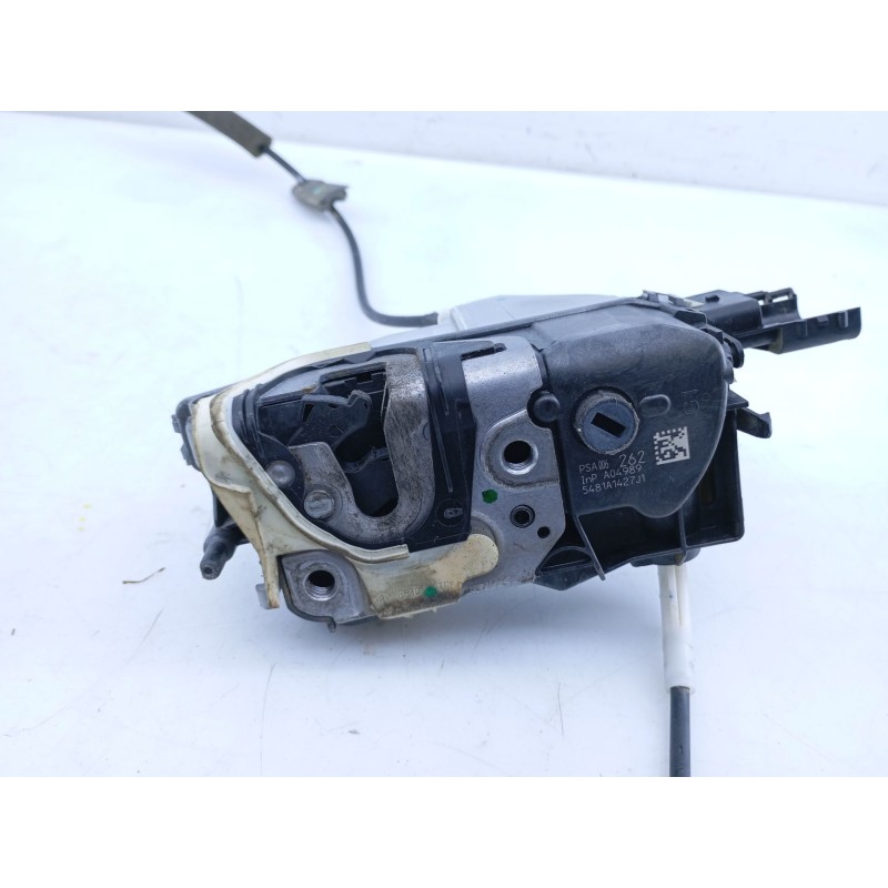 Recambio de cerradura puerta trasera izquierda para peugeot 508 active referencia OEM IAM 9800626280  