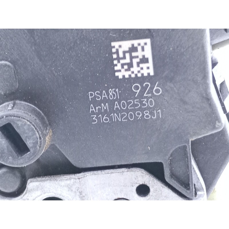 Recambio de cerradura puerta trasera izquierda para peugeot 508 gt referencia OEM IAM PSA851926  3561N2098J1