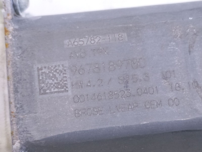 Recambio de elevalunas delantero derecho para peugeot 308 active referencia OEM IAM   