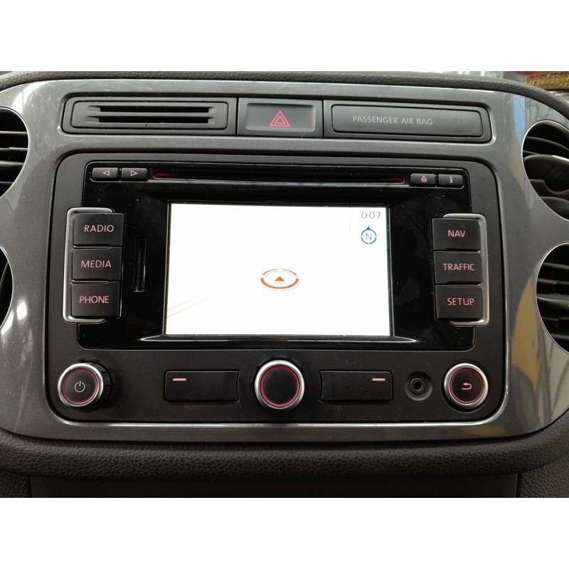 Recambio de sistema navegacion gps para volkswagen tiguan tiguan sport referencia OEM IAM   