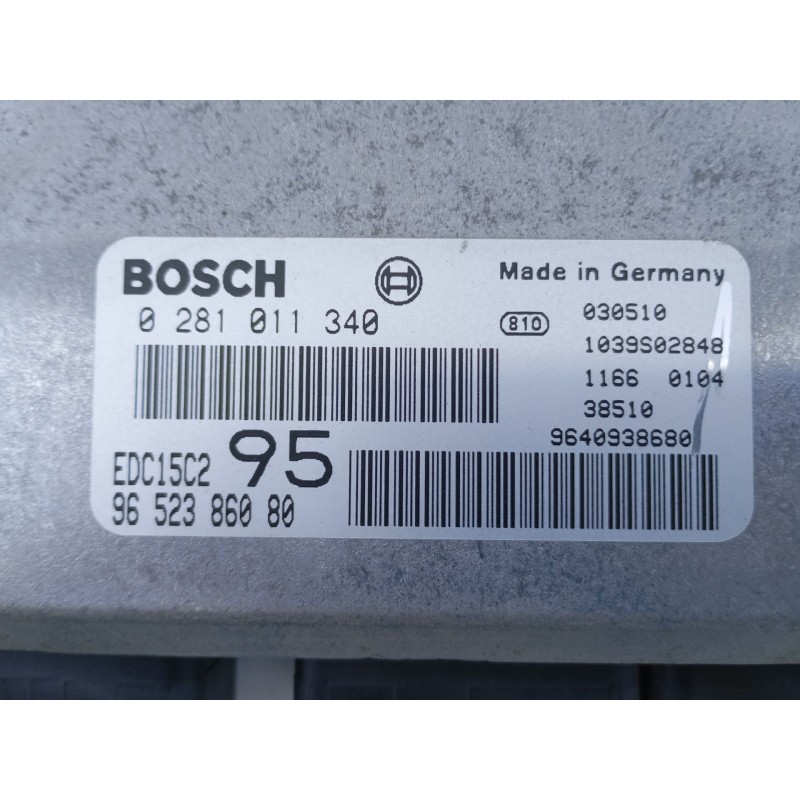 Recambio de centralita motor uce para citroen c5 berlina 2.0 hdi referencia OEM IAM   